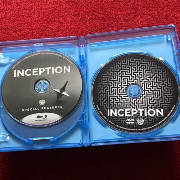 Inception & The Departed - 2 Blu-ray LOT; Nolan, Scorsese, DiCaprio, Nicholson - Picture 9 of 10